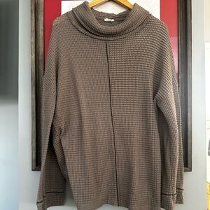 Cozy Brown Turtleneck Sweater